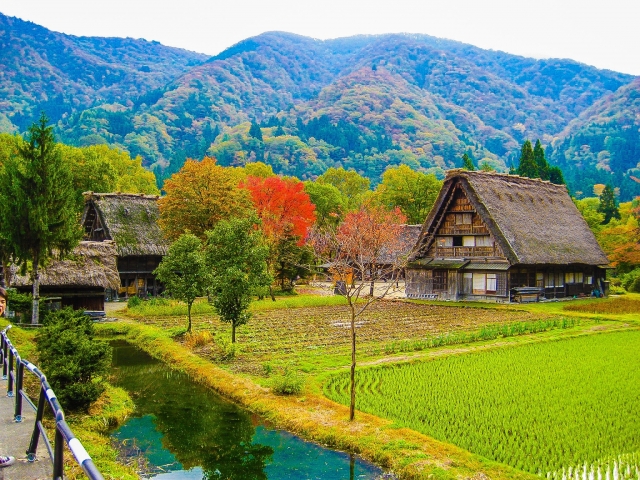 白川郷の写真